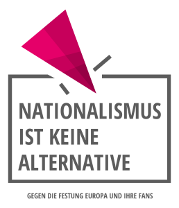 Nationalismus ist keine Alternative Logo