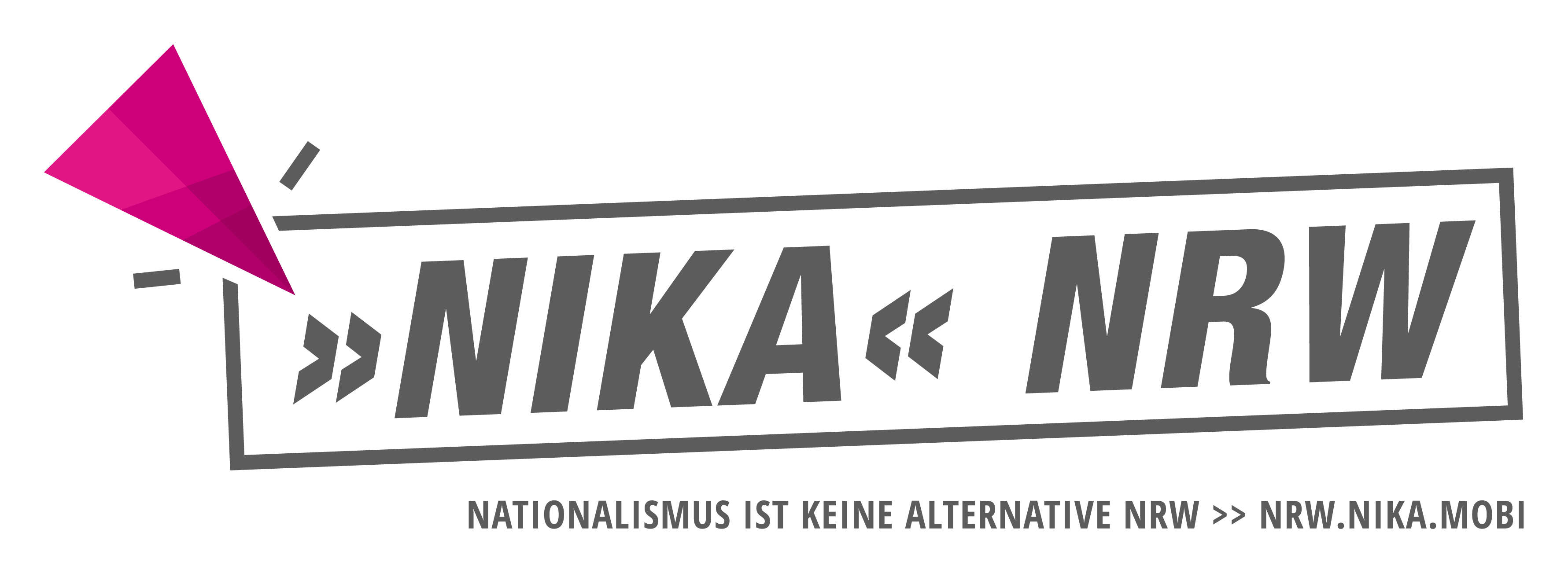 Nationalismus ist keine Alternative NRW Logo