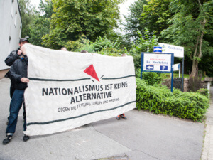 AfD-Stammtisch in Flensburg gestört